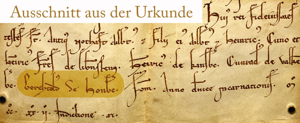 Historische Urkunde